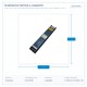 ЗАХРАНВАНЕ МЕТАЛНО СЛИМ ЗА LED ЛЕНТА 24V DC ДИМИНГ (1-10V) 150W IP20