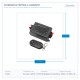 БЕЗЖИЧЕН ДИМЕР ЗА ЕДНОЦВЕТНИ LED ЛЕНТИ 12V/24V