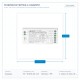 КОНТРОЛЕР RF WIFI RGB-RGBW 12V/120W 24V/240W КОНТРОЛЕР RF WIFI RGB-RGBW 12V/120W 24V/240W
