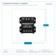 СИГНАЛЕН УСИЛВАТЕЛ ЗА LED ЛЕНТИ 12V/165W 24V/288W