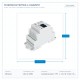 LED ДИМЕР ЗА РЕЛСА DALI 5A*4CH 12-24VDC LED ДИМЕР ЗА РЕЛСА DALI 5A*4CH 12-24VDC
