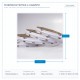 LED ЛЕНТА COB 5M 10W 24V RGB 480LED/M IP44 PRO