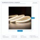 LED ЛЕНТА COB 10M 8W 220V 4000K 360LM/M IP65 PRO
