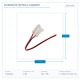 POWER PLUG CONNECTION FOR COB 10mm 145-72920 POWER PLUG CONNECTION FOR COB 10mm 145-72920