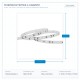 LED ЛЕНТА 5M 4,8W 24V 6500K IP20 120LM/M PLUS LED ЛЕНТА 5M 4,8W 24V 6500K IP20 120LM/M PLUS
