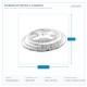 LED ЛЕНТА 5М 14,4W 24V 4000K 180Л/М IP20 PRO LED ЛЕНТА 5М 14,4W 24V 4000K 180Л/М IP20 PRO