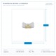 КОНЕКТОР ЗА MINI SMD 5MM КОНЕКТОР ЗА MINI SMD 5MM