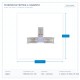Т КОНЕКТОР ЗА SMD 8MM