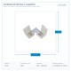 ЪГЛОВ СВЪРЗВАЩ КОНЕКТОР ЗА SMD 10MM