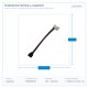 СВЪРЗВАЩ КОНЕКТОР ЗА LED ЛЕНТИ RGBW 10MM