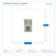 КОНЕКТОР ЗА SMD RGBW 10MM КОНЕКТОР ЗА SMD RGBW 10MM