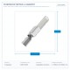 STREET LIGHT LED SMD 230-240V 30W 6500K IP66 SATURN PLUS 146-57053 STREET LIGHT LED SMD 230-240V 30W 6500K IP66 SATURN PLUS 146-57053