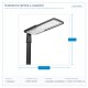 STREET LIGHT LED SMD 125-240V 150W 6500K IP66 PLUS 146-57118 STREET LIGHT LED SMD 125-240V 150W 6500K IP66 PLUS 146-57118