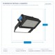 LED ПРОЖЕКТОР SMD 250W МОДУЛЕН 1-10V IP66 4000K ЧЕРЕН LED ПРОЖЕКТОР SMD 250W МОДУЛЕН 1-10V IP66 4000K ЧЕРЕН