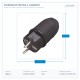 ЩЕПСЕЛ ГУМЕН МЪЖКИ IP44 16A 220-240V ЩЕПСЕЛ ГУМЕН МЪЖКИ IP44 16A 220-240V