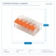 TERMINAL BLOCK PCT-415 5 SEATS WITH A RECEPTACLE 0,20-4mm 32A 400V ORANGE 147-11042 TERMINAL BLOCK PCT-415 5 SEATS WITH A RECEPTACLE 0,20-4mm 32A 400V ORANGE 147-11042