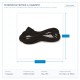 EXTENSION CORD GERMAN TYPE 10m 3Χ1.5mm BLACK 147-13013 EXTENSION CORD GERMAN TYPE 10m 3Χ1.5mm BLACK 147-13013