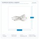 EXTENSION CORD FLAT GERMAN TYPE 2m 2Χ0.75mm WITH SHUTTER PROTECTION 147-13024 EXTENSION CORD FLAT GERMAN TYPE 2m 2Χ0.75mm WITH SHUTTER PROTECTION 147-13024