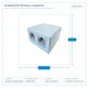 КОМПЛЕКТ КОНТАКТ + RJ45 ЗА ВЪНШЕН МОНТАЖ КОМПЛЕКТ КОНТАКТ + RJ45 ЗА ВЪНШЕН МОНТАЖ