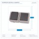 ВЪНШЕН КОНТАКТ SCHUKO С КЛЮЧ СИВ IP54