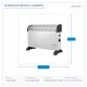 КОНВЕКТОРЕН ОТОПЛИТЕЛ БЯЛ 2000W