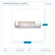 КВАРЦОВ НАГРЕВАТЕЛ ЗА БАНЯ 1200W IP24