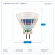 LED КРУШКА MR11 3W 2700K 36° 12V AC/DC LED КРУШКА MR11 3W 2700K 36° 12V AC/DC