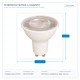 LED КРУШКА GU10 4W ЖЪЛТА 38° 220-240V LED КРУШКА GU10 4W ЖЪЛТА 38° 220-240V