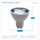 LED КРУШКА GU10 6W 4000K 7° LED КРУШКА GU10 6W 4000K 7°