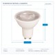 LED КРУШКА GU10 6.5W 3000K 38° ДИМИРУЕМА LED КРУШКА GU10 6.5W 3000K 38° ДИМИРУЕМА