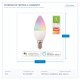 SMART WIFI LED КРУШКА C37 6W E14 RGBW SMART WIFI LED КРУШКА C37 6W E14 RGBW