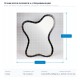 ОГЛЕДАЛО ДЪРВЕНО - MDF ЧЕРНО - ЗЛАТНО 68.8X90.4 CM ОГЛЕДАЛО ДЪРВЕНО - MDF ЧЕРНО - ЗЛАТНО 68.8X90.4 CM