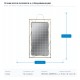 ОГЛЕДАЛО МЕТАЛНА РАМКА ЗЛАТИСТ 60X120 СМ ОГЛЕДАЛО МЕТАЛНА РАМКА ЗЛАТИСТ 60X120 СМ