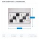КАНВАС СТЕННА КАРТИНА ЧЕРНО-БЯЛА 62X122 СМ