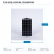ДЕКОРАТИВНА СВЕЩ CANDLE BLACK 8X14 СМ