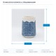 ВАЗА ЦИМЕНТ СИНЬО-БЯЛА 14X14X20 СМ ВАЗА ЦИМЕНТ СИНЬО-БЯЛА 14X14X20 СМ