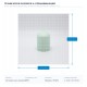 ДЕКОРАТИВНА АРОМАТНА СВЕЩ CANDLE MINT GREEN