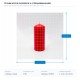 АРОМАТНА СВЕЩ CANDLE MINT RED АРОМАТНА СВЕЩ CANDLE MINT RED