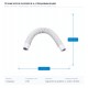 FLEXIBLE SPIRAL ANGLE Φ20 RAL 7035 151-21461