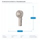 HAND FAN FOLDABLE WITH CLIP RECHARGEABLE Φ9.5 BEIGE 300-20558 HAND FAN FOLDABLE WITH CLIP RECHARGEABLE Φ9.5 BEIGE 300-20558