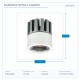 LED КРУШКА VK/PL-CN35-COB-600-940-24D-G2