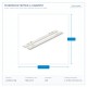 LED ЛЕНТА FORTIMO 6W 930 HV5 28MM