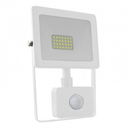 WHITE SENSOR LED SMD FLOOD LUMINAIRE IP66 20W 3000K 1600Lm 230V RA80 Q2030WS WHITE SENSOR LED SMD FLOOD LUMINAIRE IP66 20W 3000K 1600Lm 230V RA80 Q2030WS
