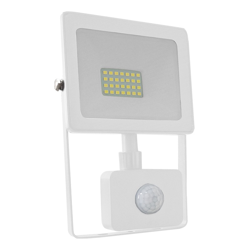 WHITE SENSOR LED SMD FLOOD LUMINAIRE IP66 20W 6000K 1760Lm 230V RA80 Q2060WS WHITE SENSOR LED SMD FLOOD LUMINAIRE IP66 20W 6000K 1760Lm 230V RA80 Q2060WS