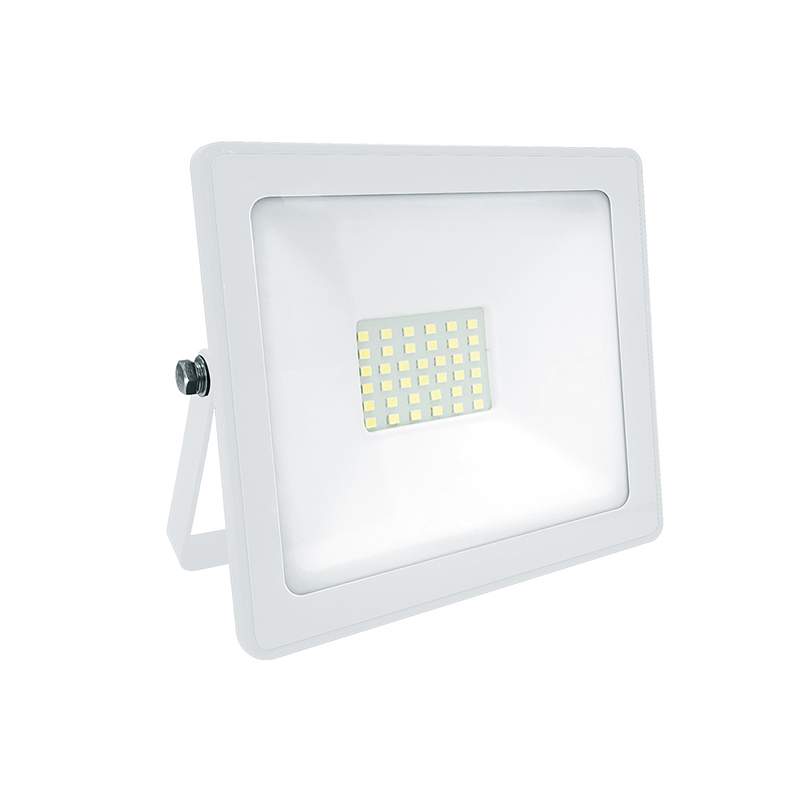 WHITE LED SMD FLOOD LUMINAIRE IP66 30W 4000K 2550Lm 230V RA80 Q3040W WHITE LED SMD FLOOD LUMINAIRE IP66 30W 4000K 2550Lm 230V RA80 Q3040W