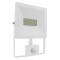 WHITE SENSOR LED SMD FLOOD LUMINAIRE IP66 50W 6000K 4500Lm 230V RA80 Q5060WS