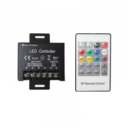 POWER RGB LED CONTROLLER 20A 240W/12V 480W/24V RF REMOTE RGB4-RF20K POWER RGB LED CONTROLLER 20A 240W/12V 480W/24V RF REMOTE RGB4-RF20K