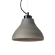 PHASING OUT GLASS CHARCOAL F22XH16CM E27 BERGAMO 1039A712