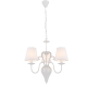 PHASING OUT PENDANT 3XE14 WHITE METAL+SHADE Φ53ΧΗ99,5CM DALLAS DLA12213P PHASING OUT PENDANT 3XE14 WHITE METAL+SHADE Φ53ΧΗ99,5CM DALLAS DLA12213P