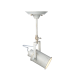 PHASING OUT CEILING 1ΧΕ27 METAL WHITE GOLD PATINΑ 15X17XH38CM POMPEII OD61011AW PHASING OUT CEILING 1ΧΕ27 METAL WHITE GOLD PATINΑ 15X17XH38CM POMPEII OD61011AW